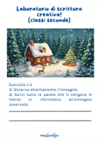 anteprima - Esercizi - Inchiostro di Natale: laboratorio di scrittura creativa! (classi seconde) - Pagina di copertina