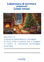 anteprima - Esercizi - Inchiostro di Natale: laboratorio di scrittura creativa! (classi terze) - Pagina di copertina