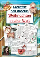 Vorschau - Stundenentwürfe - WACHSENDES Materialpaket "Sachtext der Woche": Lesetexte mit integrativen Aufgaben für Rechtschreibung, Grammatik, Rechtschreibstrategien, Leseverständnis) - Seite 1