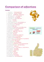 Vorschau - Arbeitsblätter - Comparison of adjectives - Seite 1