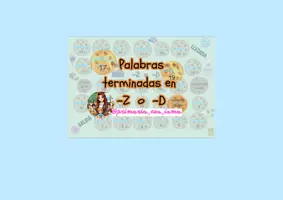 Vista previa - Unidades / Secuencias / Situaciones de Aprendizaje - ¿Con D o con Z?🎲El juego de mesa para no fallar nunca más🤩 - Portada