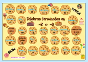 Vista previa - Unidades / Secuencias / Situaciones de Aprendizaje - ¿Con D o con Z?🎲El juego de mesa para no fallar nunca más🤩 - página 2
