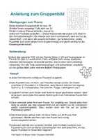 Vorschau - Stundenentwürfe - Klassenpuzzle als Gemeinschaftsprojekt (25 Teile) | Druckvorlagen A4 & A3 | PDF - Seite 1