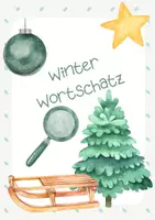 Vorschau - Arbeitsblätter - Suchen, finden, abschreiben: Wortschatz Winter - Deckblatt