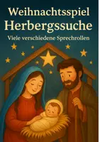 Vorschau - Arbeitsblätter - Herbergsuche - Krippenspiel - Deckblatt