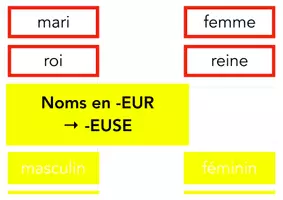 Aperçu - Apprentissages en autonomie - Atelier autonome : grammaire (féminin des noms communs) - Page 2