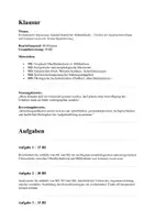 Vorschau - Arbeitsblätter - Klausur - Evolution, natürliche Selektion, Selektionsdruck, Anpassung an die Umwelt - Deckblatt