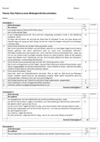 Vorschau - Klassenarbeiten - Klassenarbeit: Eine Fabel zu einer Bildergeschichte verfassen (Klasse 5-7) - Seite 3