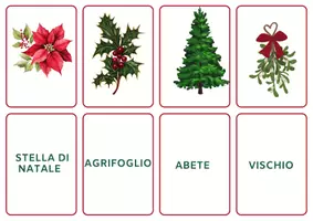 anteprima - Flashcard - Raccolta di materiali a tema Natale - Pagina 2