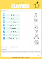 zapowiedź - Kids can 2 unit 3 Clothes EV - strona 1