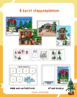 Voorbeeld - KERST stappenplannen (4x chronologisch ordenen) - Voorblad