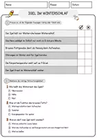Vorschau - Arbeitsblätter - Winter Materialpaket Arbeitsblätter Offene Fragen, Multiple-Choice & Übungen - Seite 3