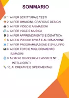 anteprima - Materiale interattivo - A.I. per la scuola e oltre. Strumenti, siti e risorse per lavorare meglio e più velocemente. - Pagina 1