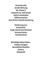 Vorschau - Mal- und Bastelvorlagen - Weihnachtstür zum Aufklappen - sofort einsetzbar - Seite 2