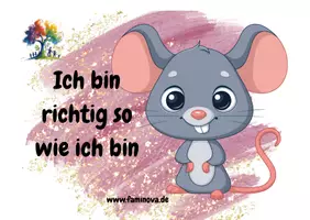 Vorschau - Bildkarten - „Affirmationskarten für Kinder – Starke Ich-Sätze für Selbstbewusstsein, Achtsamkeit & positive Emotionen“ - Deckblatt