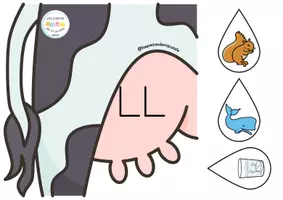 Vista previa - Unidades / Secuencias / Situaciones de Aprendizaje - LAS VACAS DE LA LL Y LA Ñ - página 1