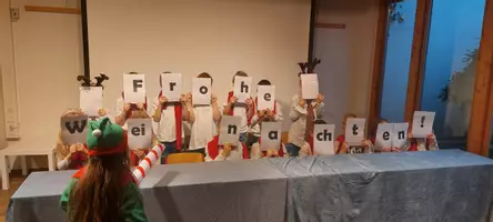 Vorschau - Arbeitsblätter - Ein kleines Weihnachtsgedicht - ein Rätsel - Sketch - Seite 1