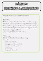 Vorschau - Arbeitsblätter - Märchen Schreiben & Analysieren – Schreibwerkstatt Klasse 5 - Seite 3