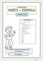 Vorschau - Spiele - Werte Zappeln - schneller Ethik Energizer! - Deckblatt