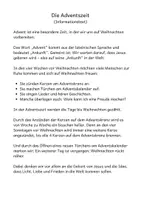 Vorschau - Mal- und Bastelvorlagen - Licht im Advent – Der allererste Adventskranz: Johann Hinrich Wichern, Adventskalender & Bräuche weltweit (Materialpaket ab Klasse 2) - Seite 1