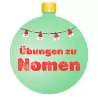 Vorschau - Arbeitsblätter - Weihnachtliches Wortartentraining - Wortarten - Stationsarbeit zu Weihnachten (Deutsch, Klasse 5/6) - Seite 1