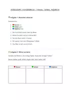 Vorschau - Arbeitsblätter - Wortarten: Nomen, Verb und Adjektiv, Klasse 5/6 - Seite 1