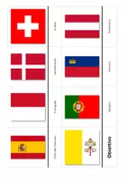anteprima - Clipart / Immagini originali - Bandiere di tutti i paesi del mondo: Modelli di gioco - Pagina 1
