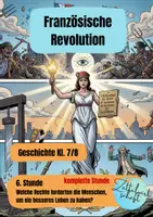 Vorschau - Stundenentwürfe - 6. Stunde: Menschen- und Bürgerrechte 1789 französische Revolution - Deckblatt
