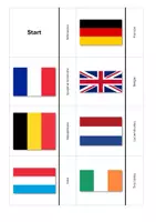 Náhled - Vlajky: Hry s obrázkovými kartami - krycí list