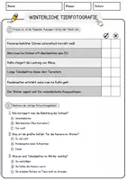Vorschau - Arbeitsblätter - Winterliche Tierfotografie Weihnachten und Winter Lesetext mit Richtig Falsch Multiple Choice und Offenen Fragen - Seite 2