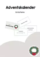 Vorschau - Anderer Materialtyp - Gutscheine für den Adventskalender - Seite 1