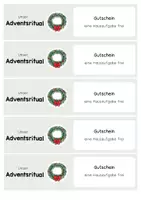 Vorschau - Anderer Materialtyp - Gutscheine für den Adventskalender - Seite 3