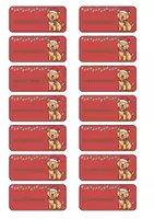 Vorschau - Anderer Materialtyp - Hausaufgabengutscheine Weihnachten Hund (A4 ) - Seite 2
