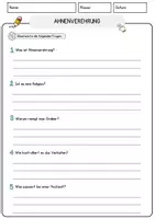 Vorschau - Arbeitsblätter - Ahnenverehrung Religion Arbeitsblätter mit Fragen + Lösungen Lesetext - Seite 3