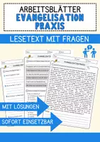 Vorschau - Arbeitsblätter - Religion Paket Lesetexte Quizfragen und Reflexionsaufgaben für den Unterricht - Deckblatt