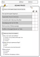 Vorschau - Arbeitsblätter - Gesang Praxis Religion Arbeitsblätter mit Fragen + Lösungen Lesetext - Seite 2
