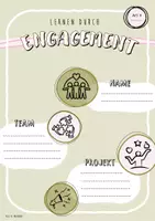 Vorschau - Arbeitsblätter - Lernjournal: Lernen durch Engagement (LdE) - Deckblatt