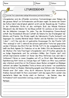 Vorschau - Arbeitsblätter - Religion Unterrichtspaket Textverständnis Aufgaben zu Glauben Ethik und Religionen - Seite 1