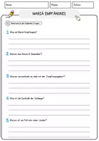Vorschau - Arbeitsblätter - Mariä Empfängnis Religion Arbeitsblätter mit Fragen + Lösungen Lesetext - Seite 3