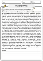 Vorschau - Arbeitsblätter - Ökumene Praxis Religion Arbeitsblätter mit Fragen + Lösungen Lesetext - Seite 1