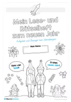 Vorschau - Arbeitsblätter - Neujahr / Silvester: Lese- und Rätselheft - Seite 1