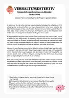 Vorschau - Arbeitsblätter - Strafarbeiten & Verhaltensdetektiv-Texte – Reflexion statt Abschreiben - Seite 1