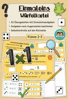 Vorschau - Arbeitsblätter - Einmaleins Kartei (Klasse 2-3) - Deckblatt