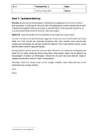 Vorschau - Klassenarbeiten - Klassenarbeit les 2 lekker eten inkl. Lösungen - Deckblatt