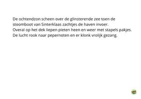 Voorbeeld - Sinterklaas - thema werkmap - Pagina 2
