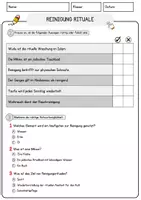 Vorschau - Arbeitsblätter - Reinigung Rituale Religion Arbeitsblätter mit Fragen + Lösungen Lesetext - Seite 2