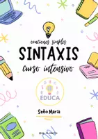 Vista previa - Hojas de trabajo - Todo sobre sintaxis básica, las oraciones simples - Portada