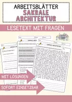 Vorschau - Arbeitsblätter - Religion Multi-Materialpaket Lerntexte Aufgaben und Diskussionsimpulse - Seite 1