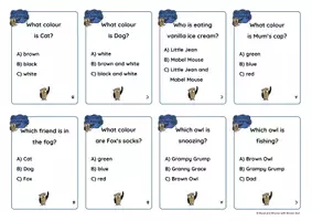 Aperçu - Apprentissages en autonomie - Read and Rhyme with Brown Owl - QUIZ CARDS - Page 3
