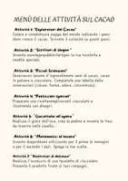 anteprima - Materiale di supporto/inclusione - Dal cacao al cioccolato. Laboratorio interdisciplinare - Pagina 3